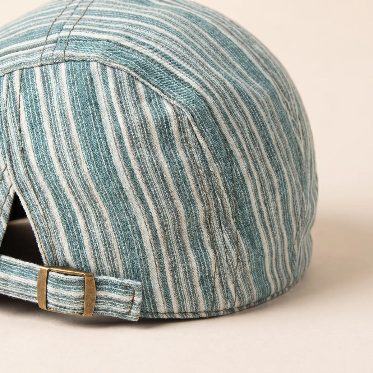 Casquette Gavroche Rayée, vue de détail