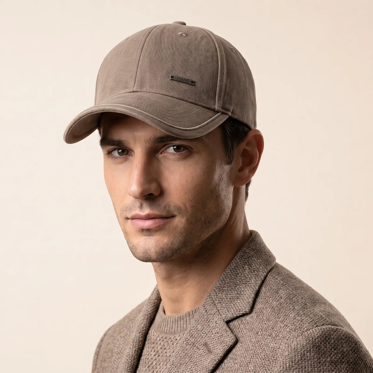 Casquette Golf Hiver Homme, porté