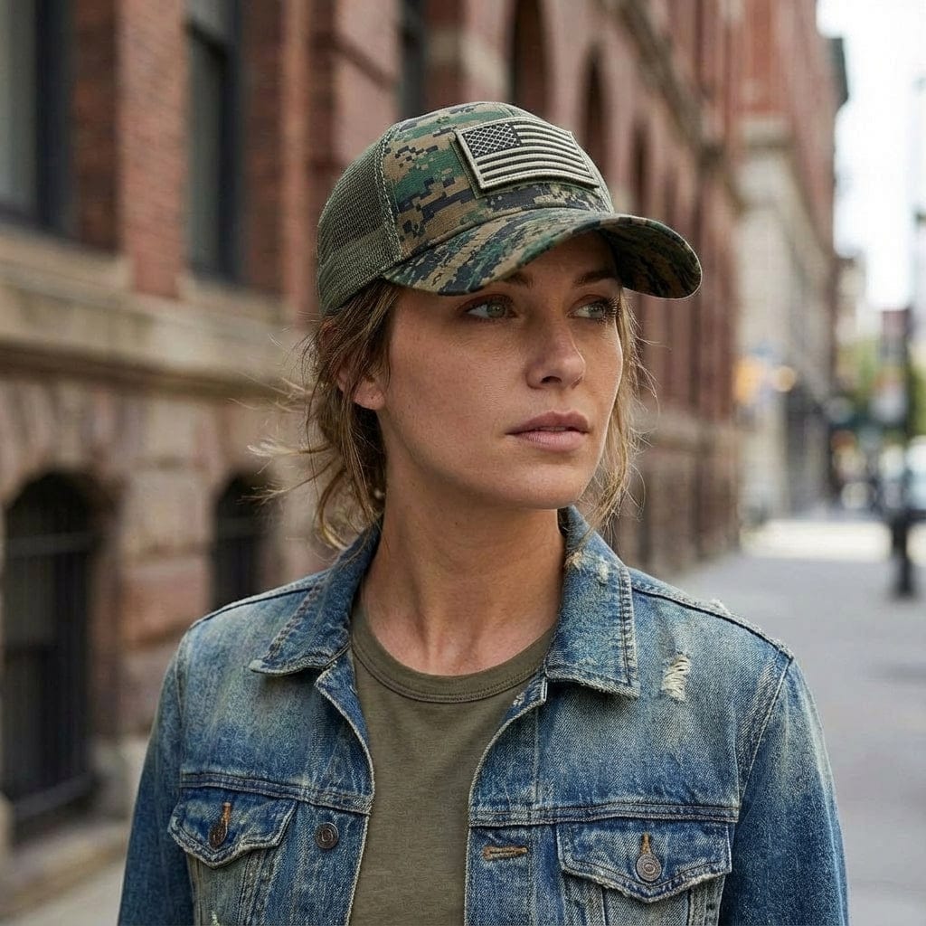 Casquette Militaire Brodee