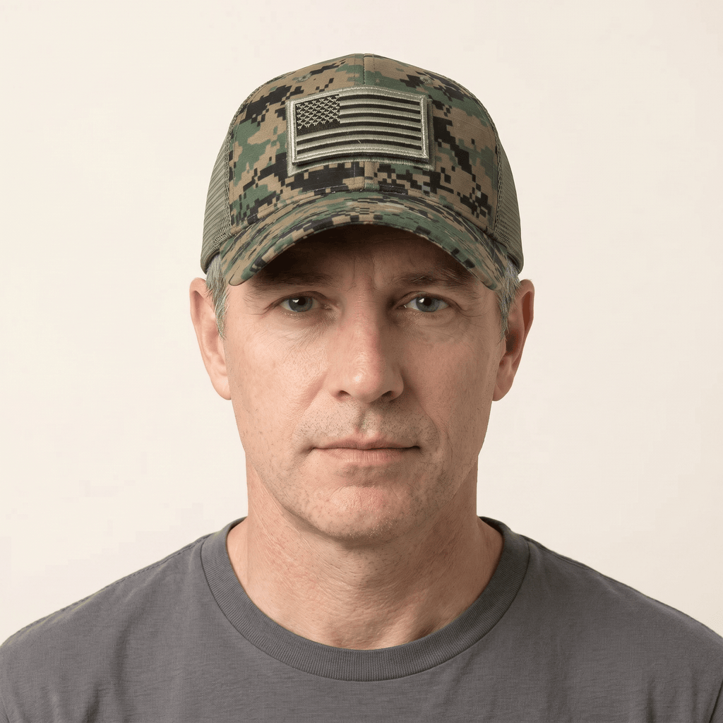 Casquette Militaire Brodee