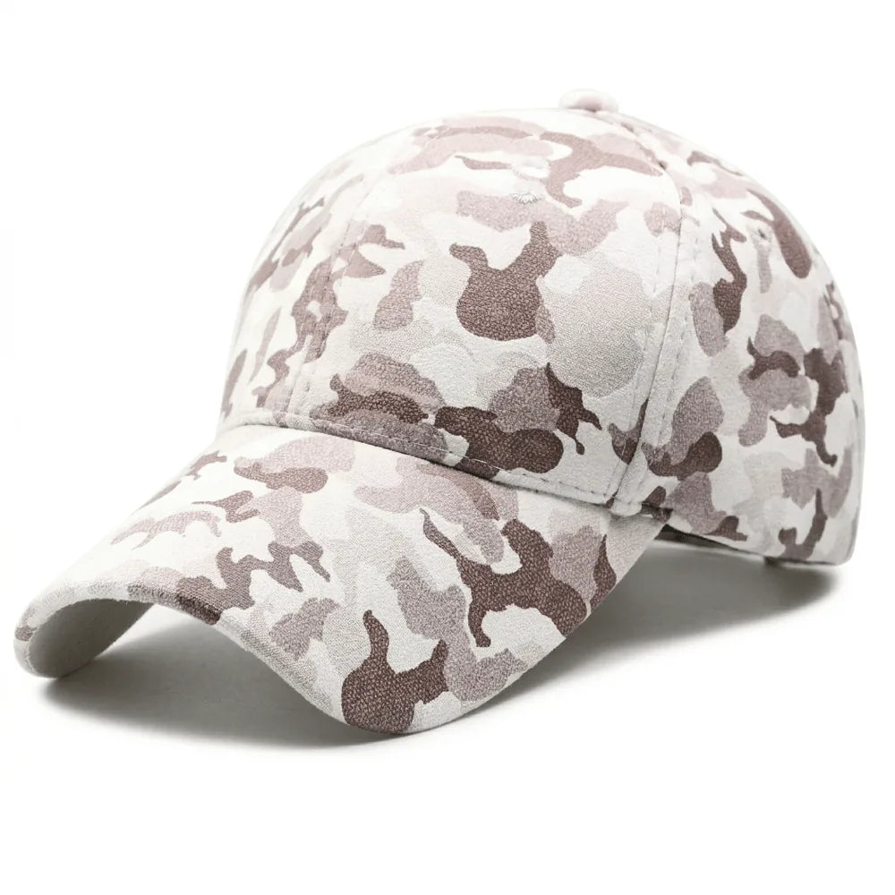 Casquette Militaire Camouflage — coloris beige