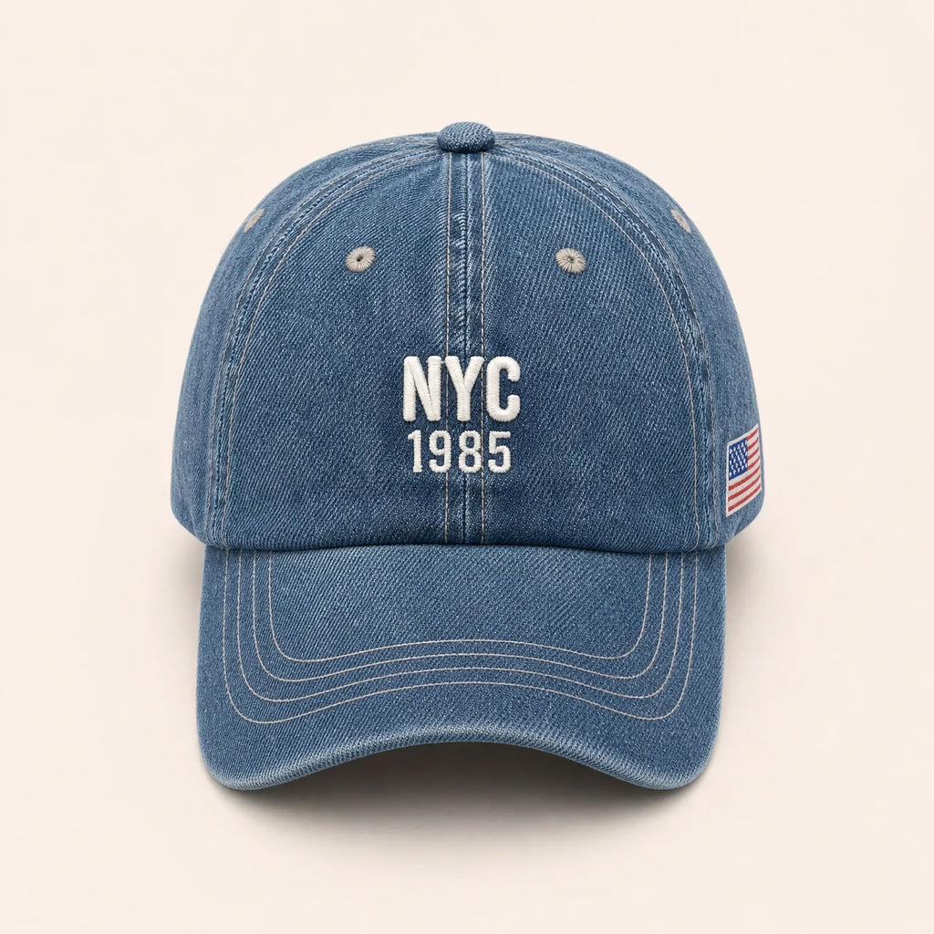 Casquette NYC Drapeau Amérique — coloris bleu
