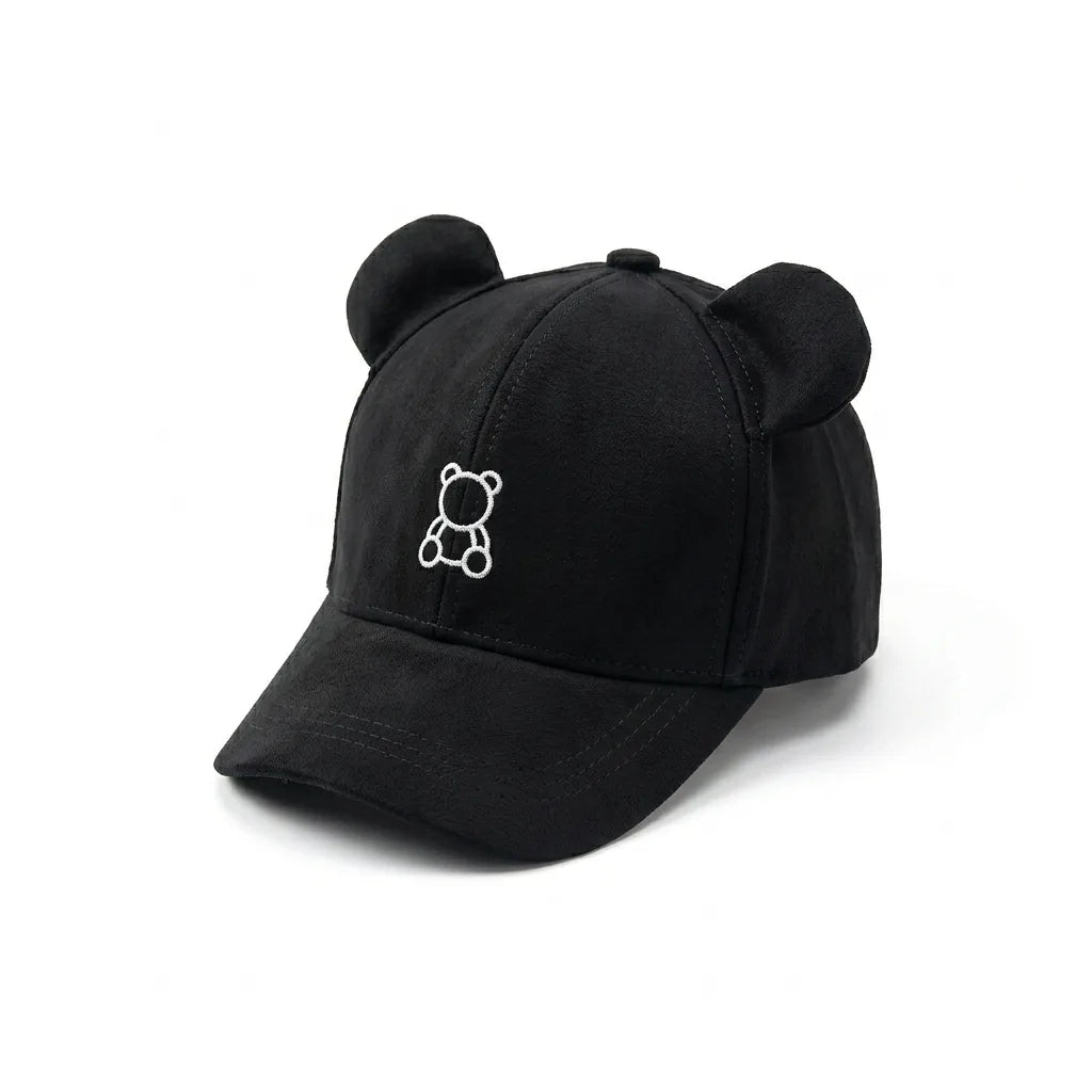 Casquette Oreille Ours — coloris noir