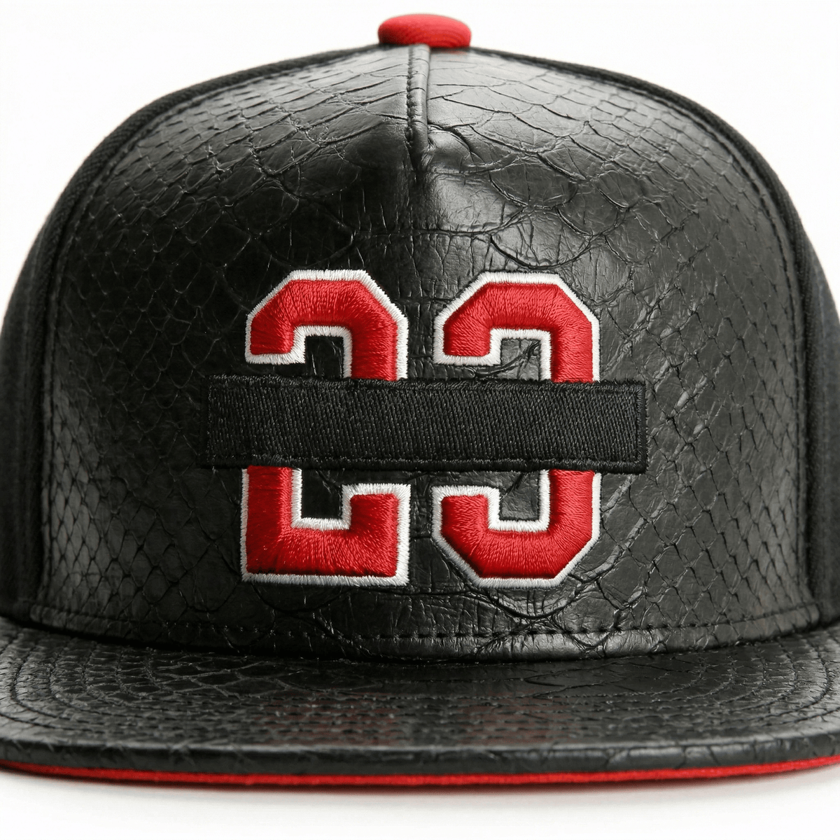Casquette Plate Cuir Hip-Hop