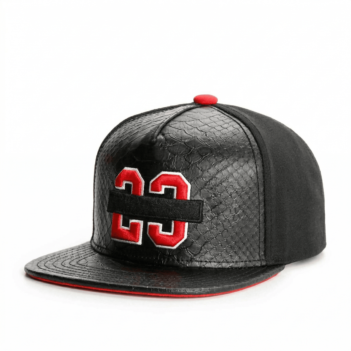 Casquette Plate Cuir Hip-Hop