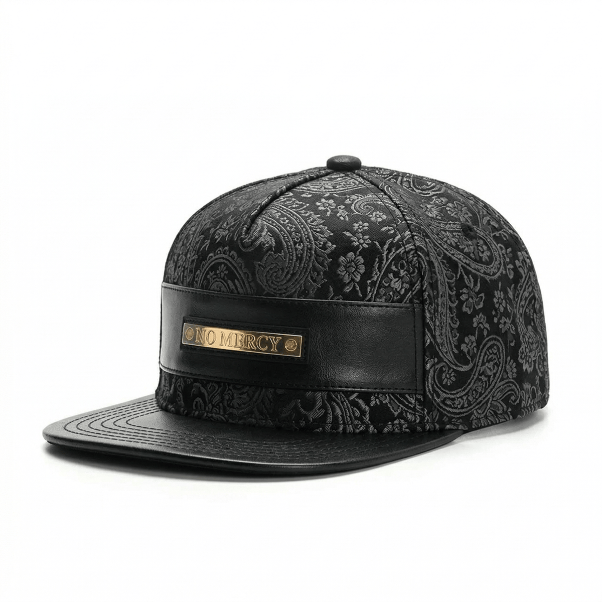 Casquette Plate Cuir Hip-Hop