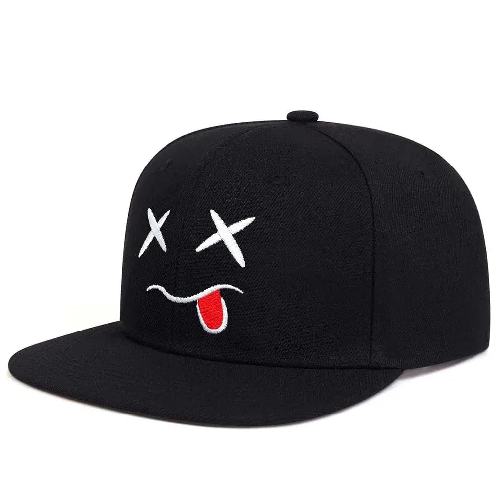 Casquette Plate Streetwear — coloris noir