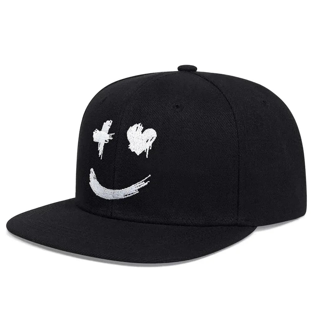 Casquette Plate Streetwear — coloris noir