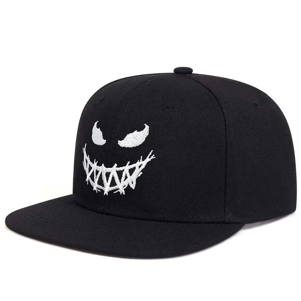 Casquette Plate Streetwear — coloris noir