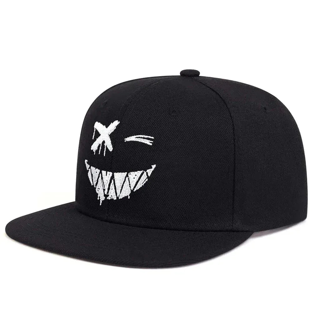 Casquette Plate Streetwear — coloris noir