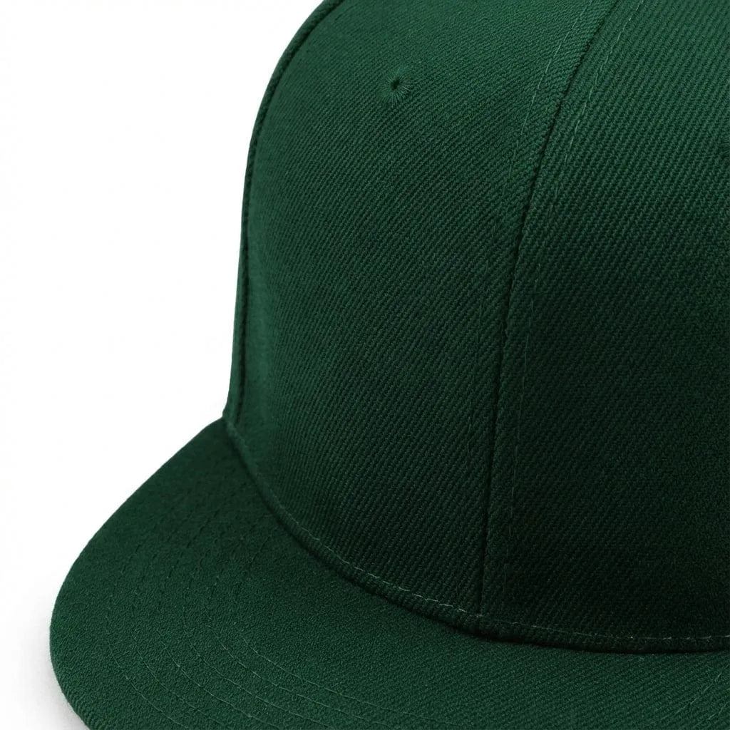 Casquette Plate Unie, vue de trois-quarts