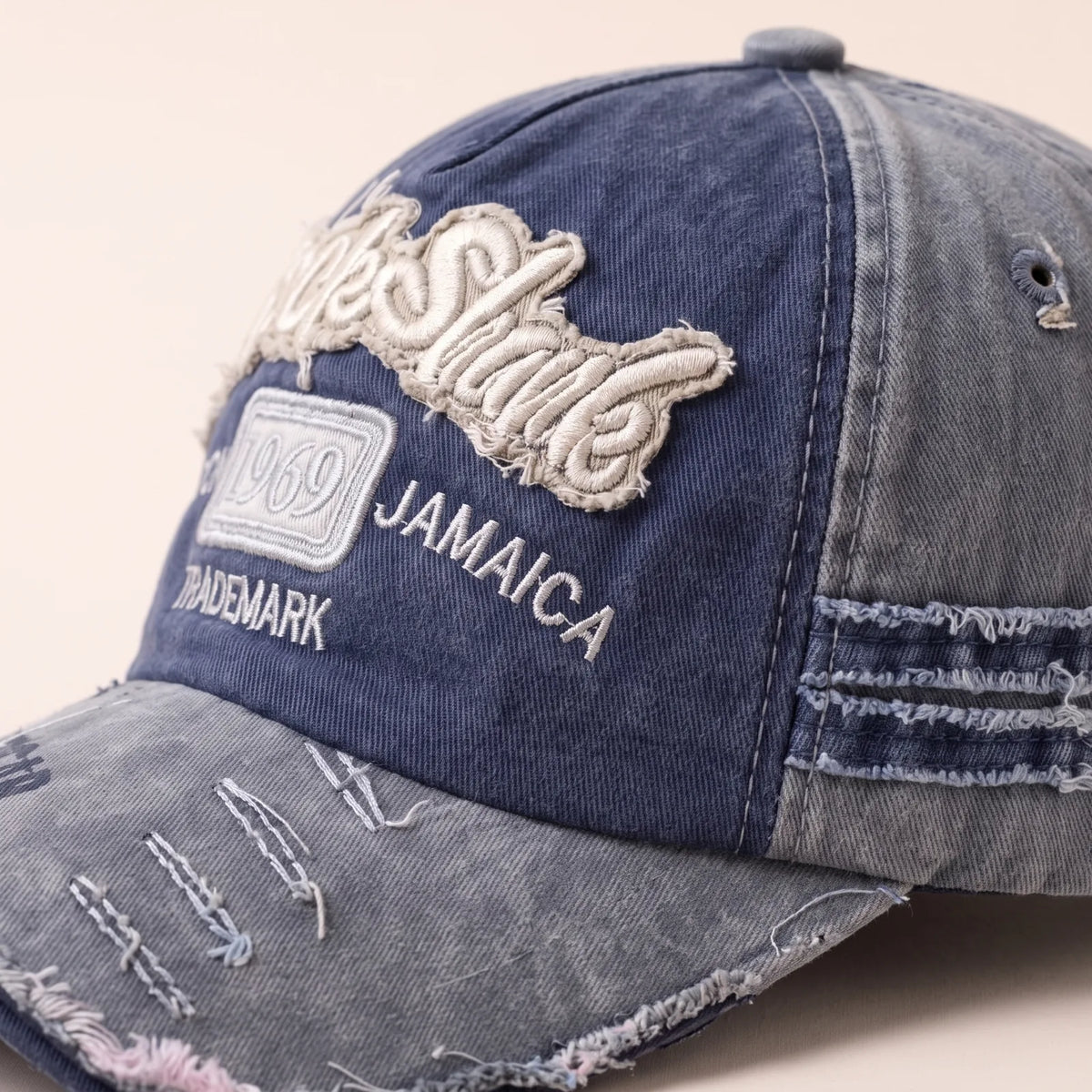 Casquette Rétro en Coton, vue de détail
