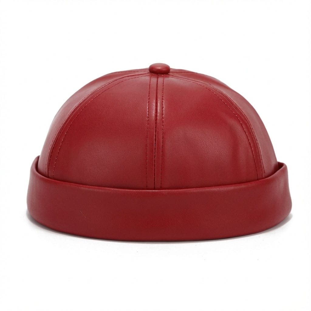 Casquette Sans Visiere Cuir
