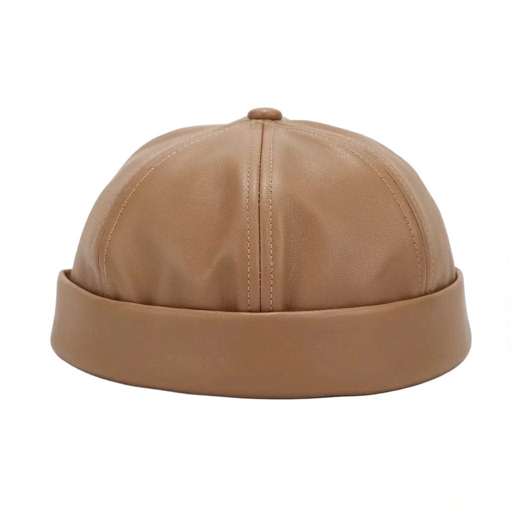 Casquette Sans Visiere Cuir