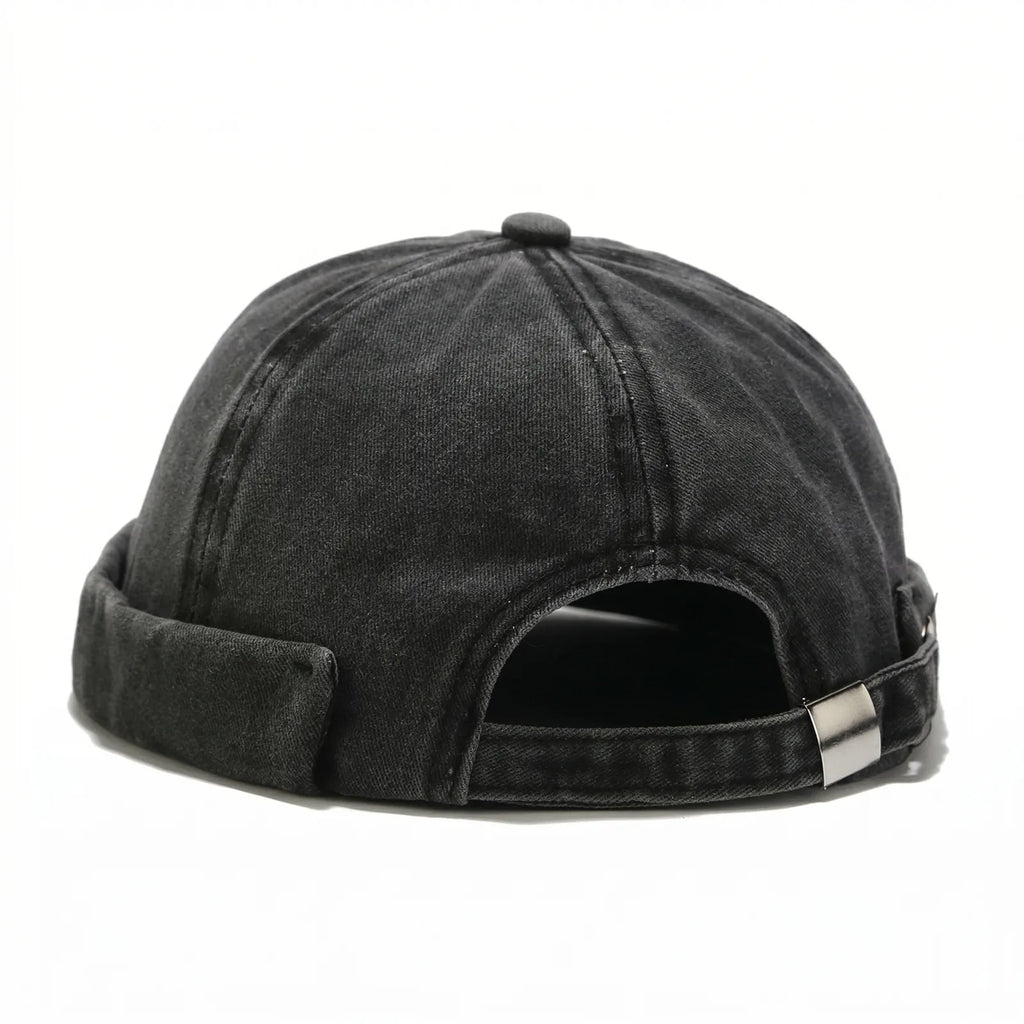 Casquette Sans Visière Docker — coloris noir