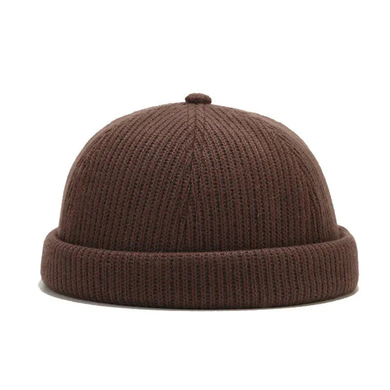 Casquette Sans Visière Hiver — coloris marron