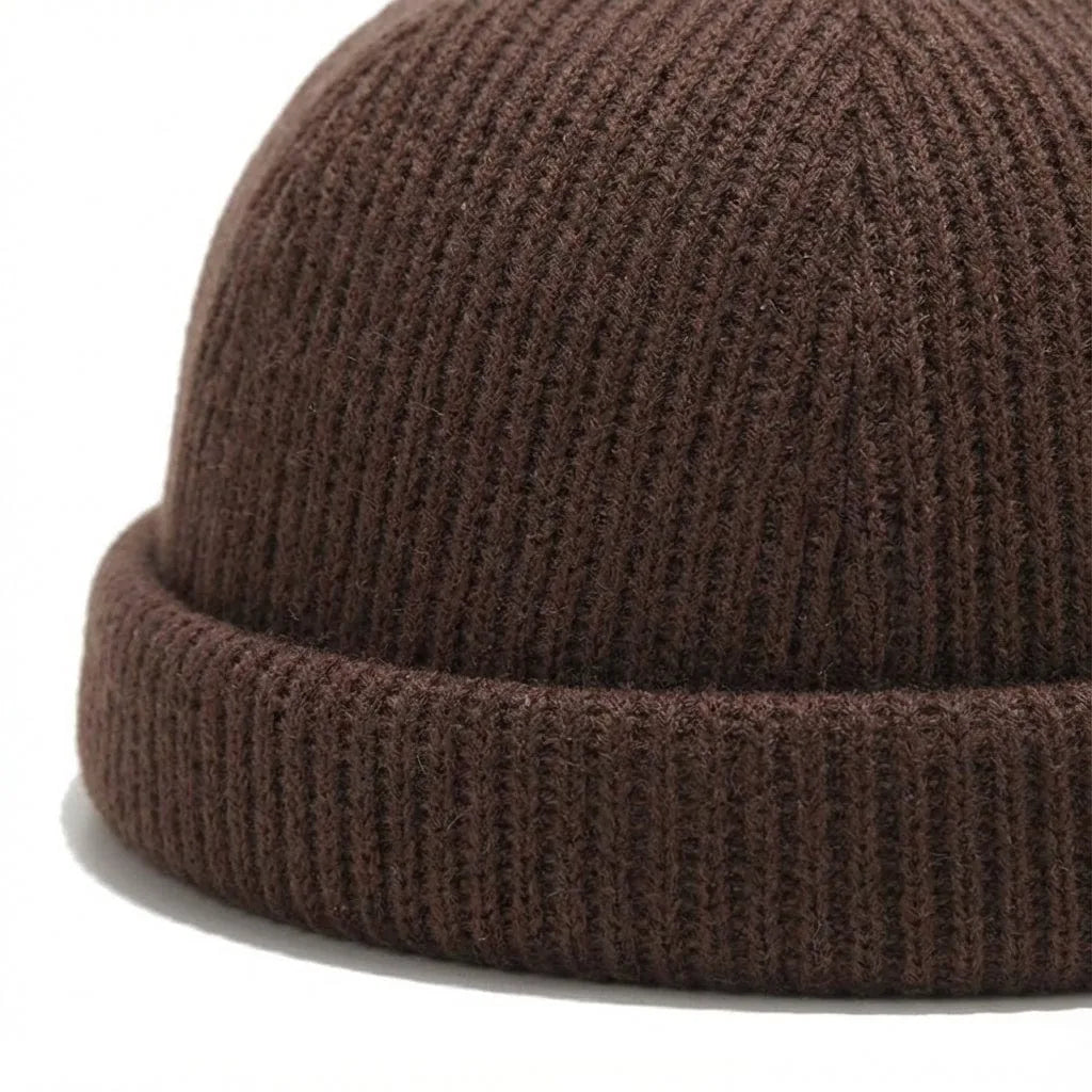Casquette Sans Visière Hiver, vue de trois-quarts