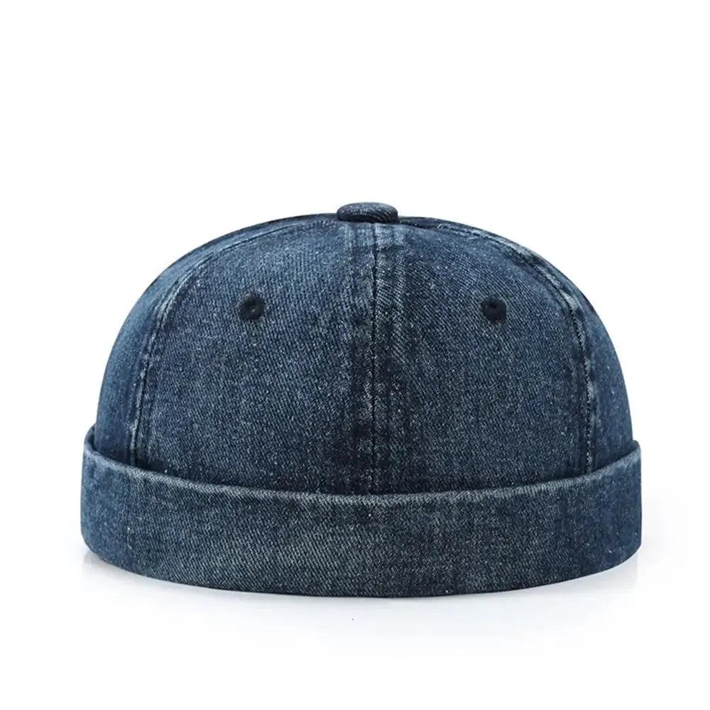 Casquette Sans Visière Streetwear — coloris bleu