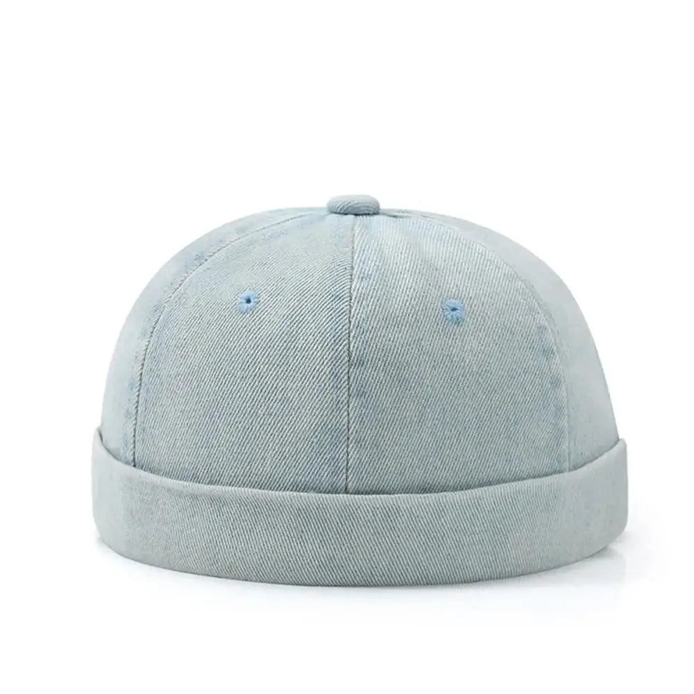 Casquette Sans Visière Streetwear — coloris bleu
