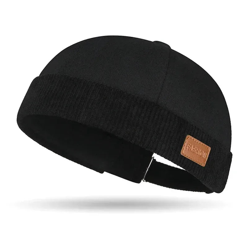 Casquette Sans Visière Vintage — coloris noir