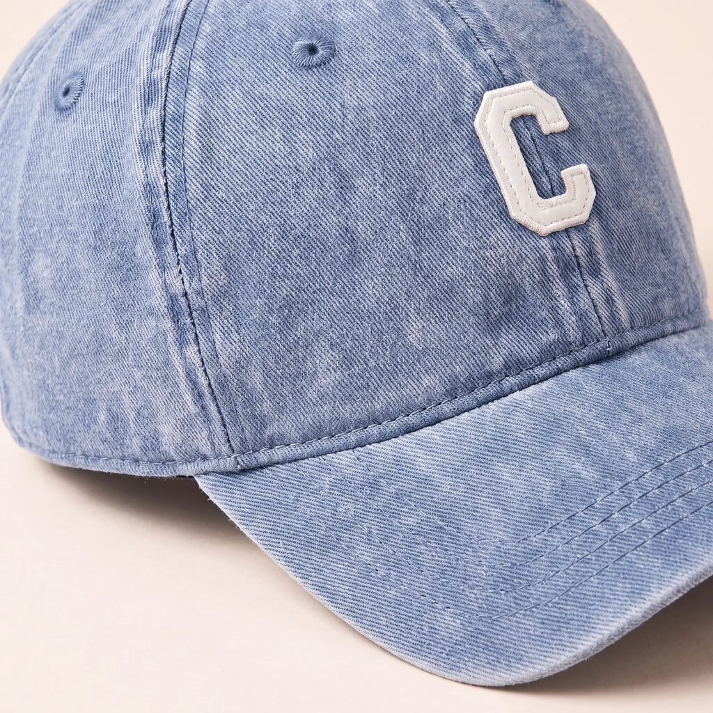 Casquette Souple Denim, vue de détail