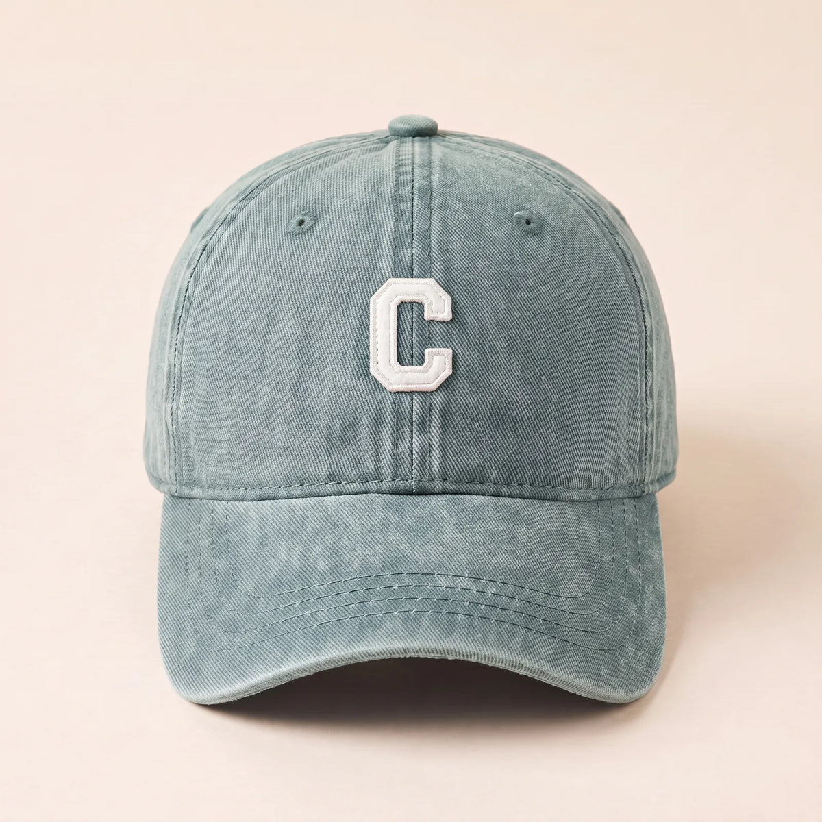 Casquette Souple Denim — coloris vert