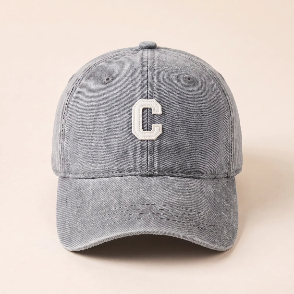 Casquette Souple Denim — coloris gris