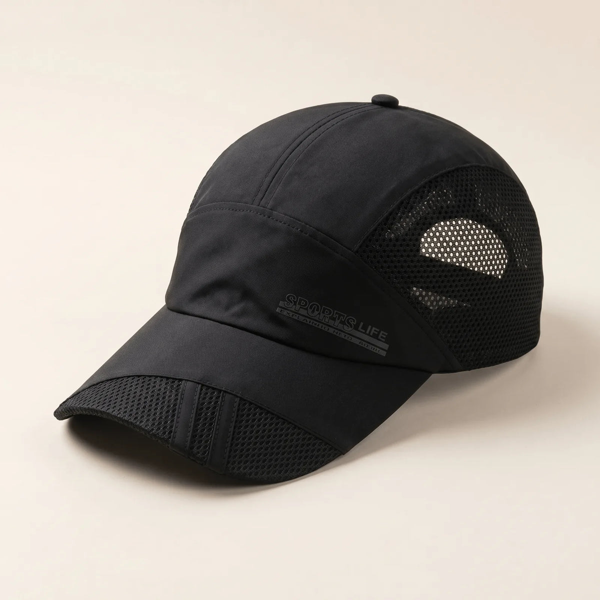 Casquette Trail Été — coloris noir