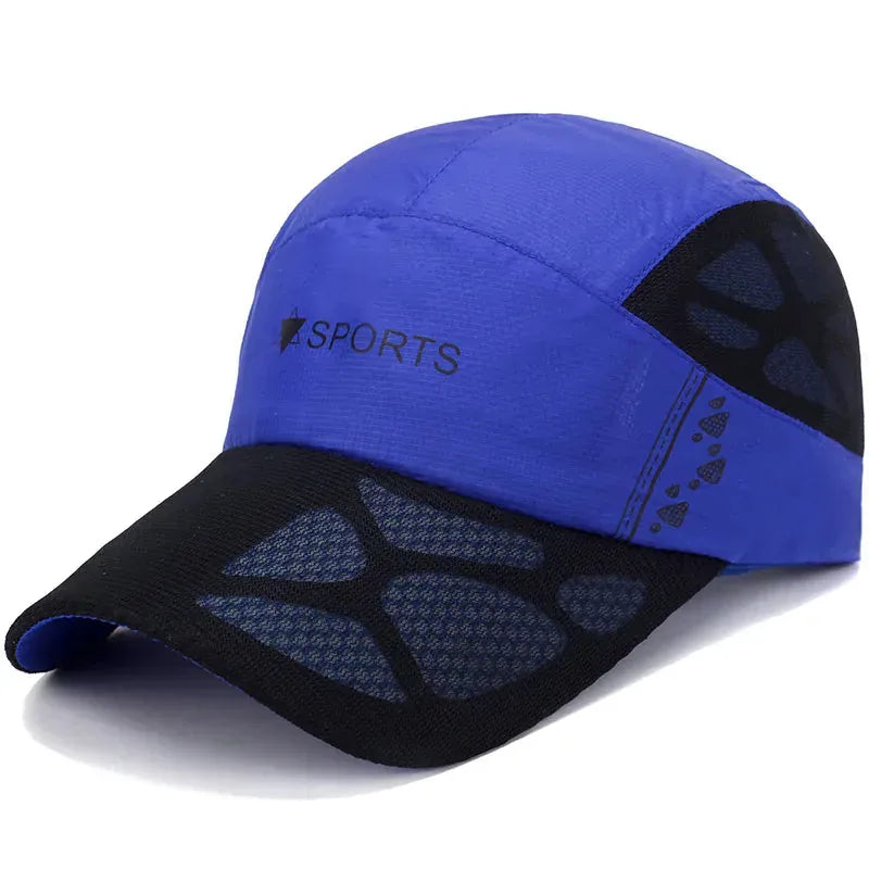 Casquette Trail Étée — coloris bleu