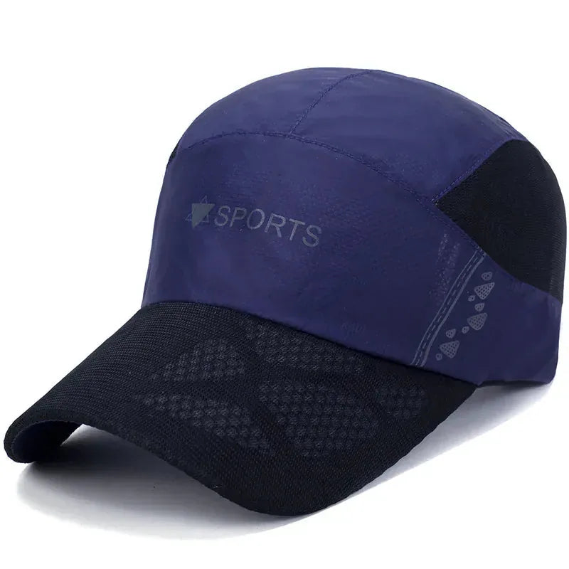 Casquette Trail Étée — coloris bleu marine