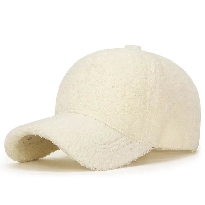Casquette Velour Hiver — coloris beige