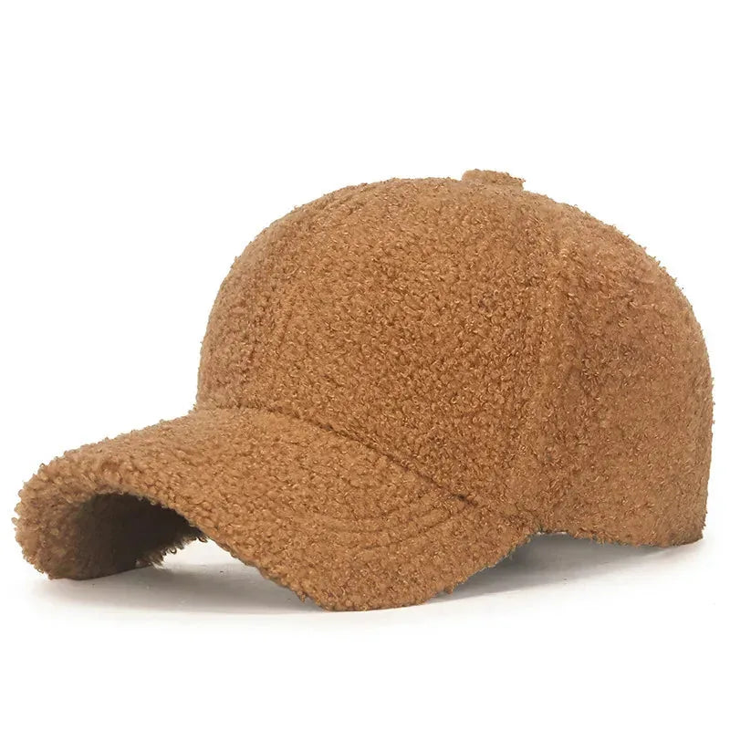 Casquette Velour Hiver — coloris marron