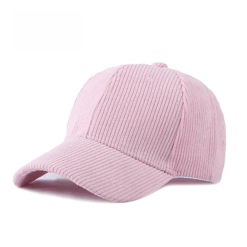 Casquette Velours Classique — coloris rose