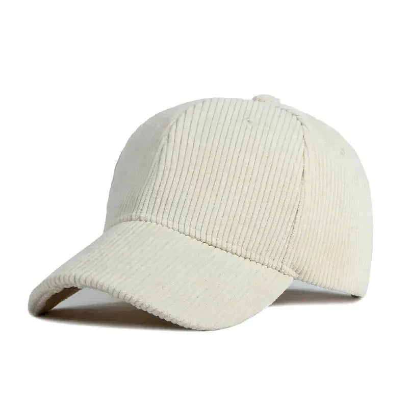 Casquette Velours Classique — coloris beige