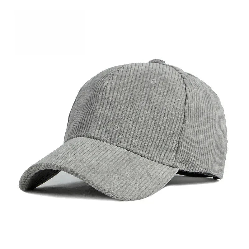 Casquette Velours Classique — coloris gris