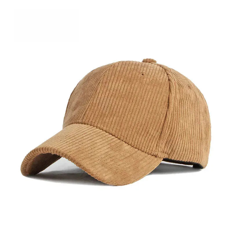 Casquette Velours Classique — coloris jaune