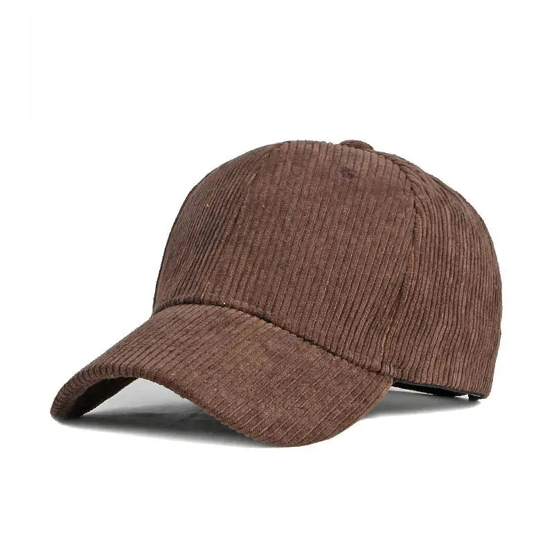 Casquette Velours Classique — coloris marron