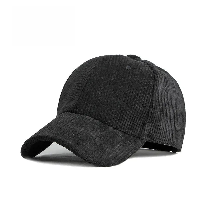 Casquette Velours Classique — coloris noir