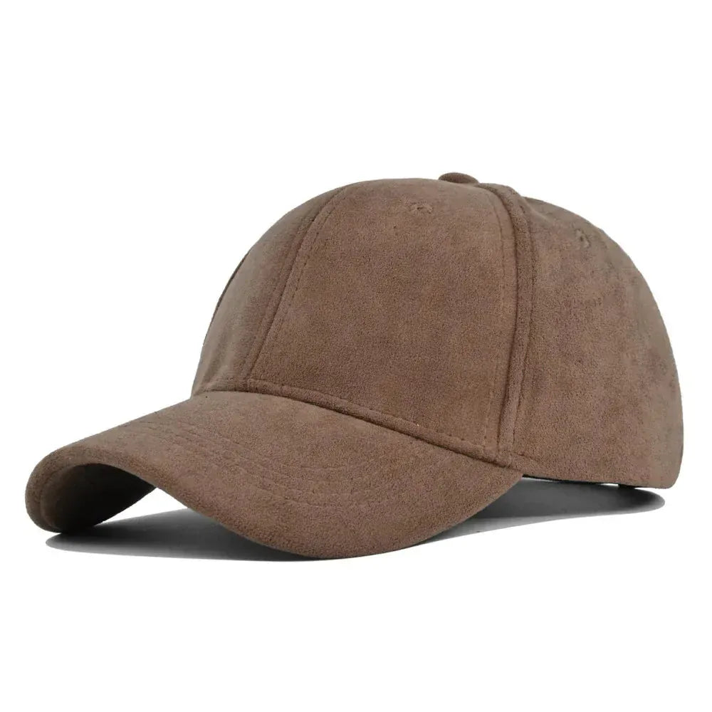 Casquette Velours Rétro — coloris marron