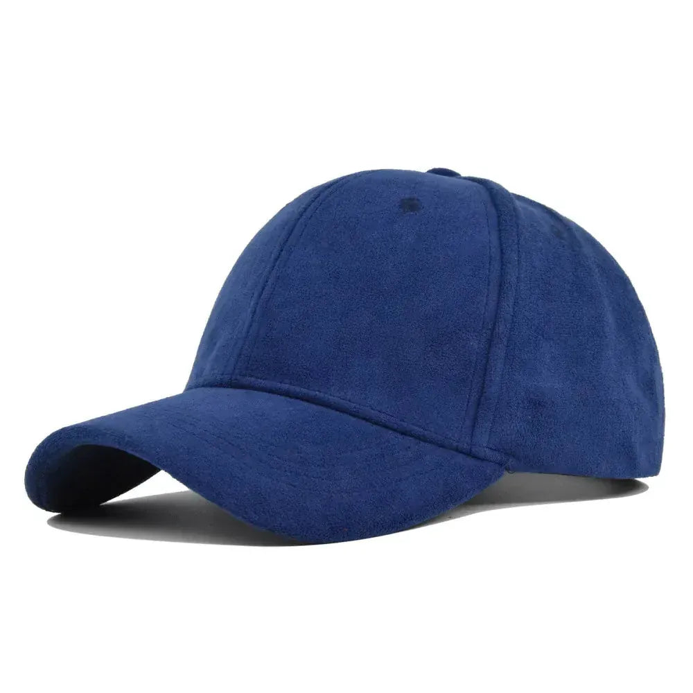 Casquette Velours Rétro — coloris bleu