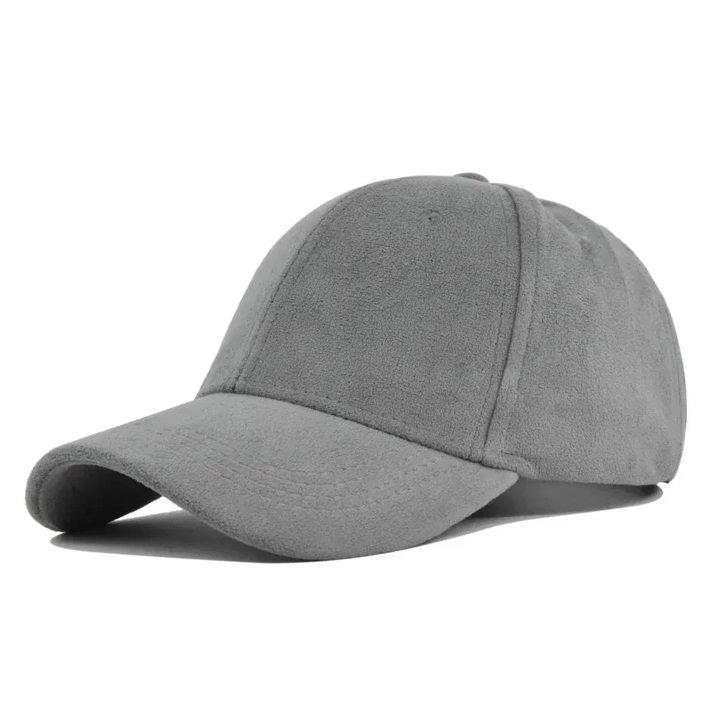 Casquette Velours Rétro — coloris gris