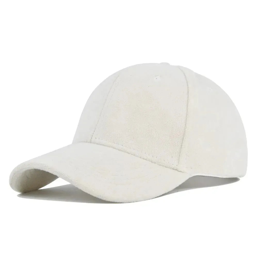 Casquette Velours Rétro — coloris blanc