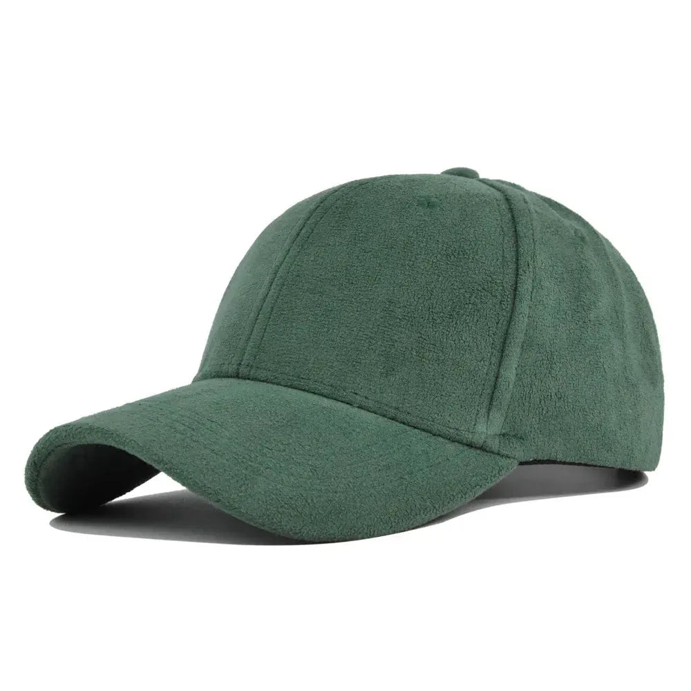 Casquette Velours Rétro — coloris vert