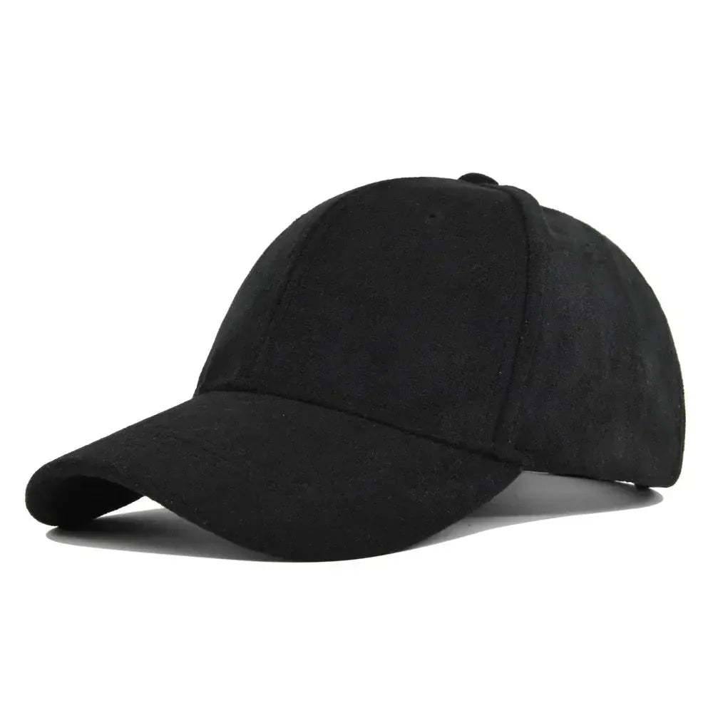 Casquette Velours Rétro — coloris noir