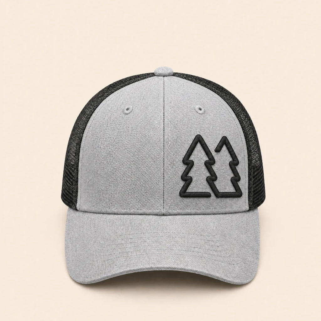 Casquette Vintage Brodée — coloris gris
