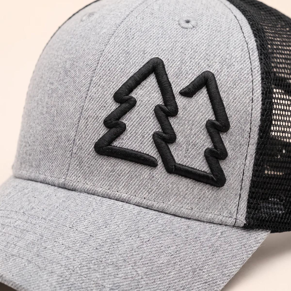 Casquette Vintage Brodée, vue de détail