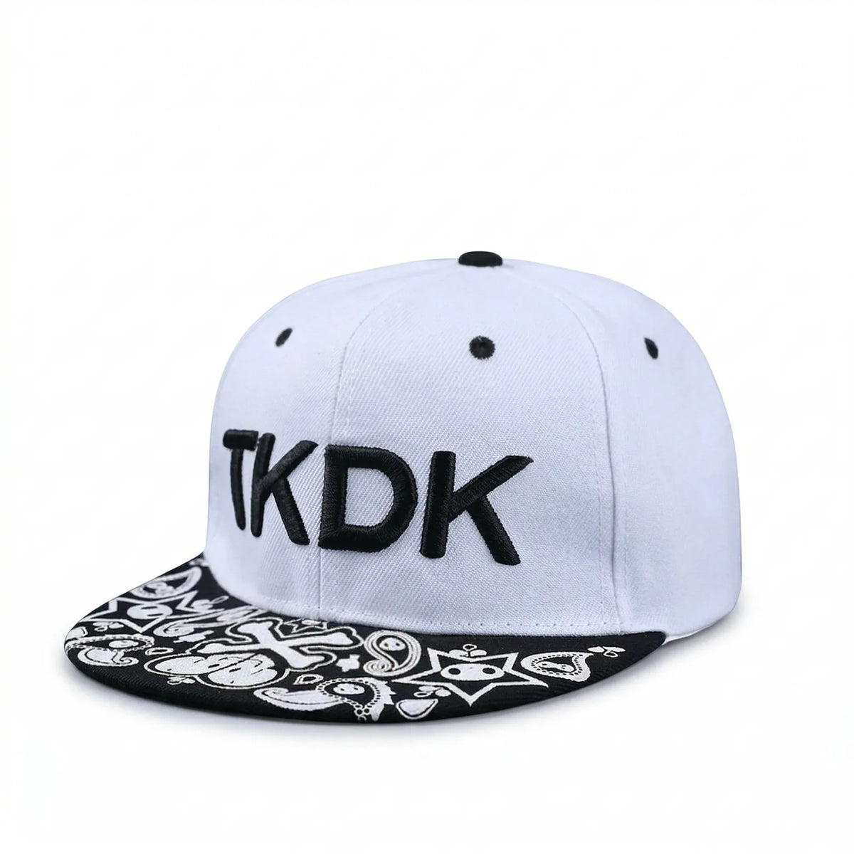 Casquette Visière Plate Homme — coloris blanc