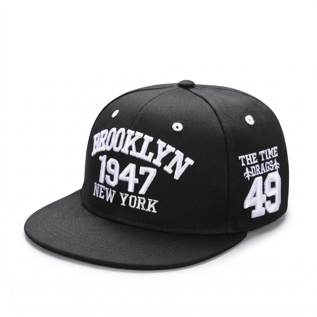 Casquette Visière Plate Homme — coloris noir