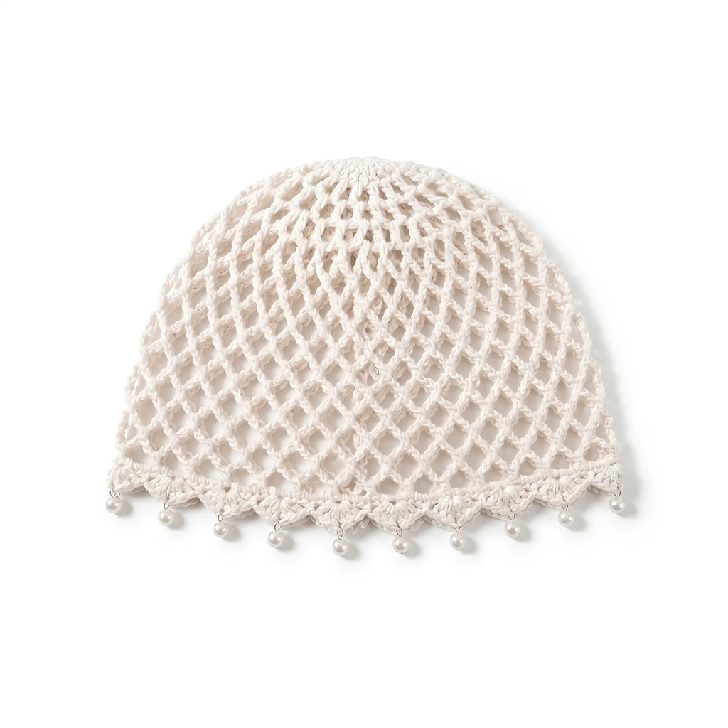 Chapeau à Crochet — coloris blanc