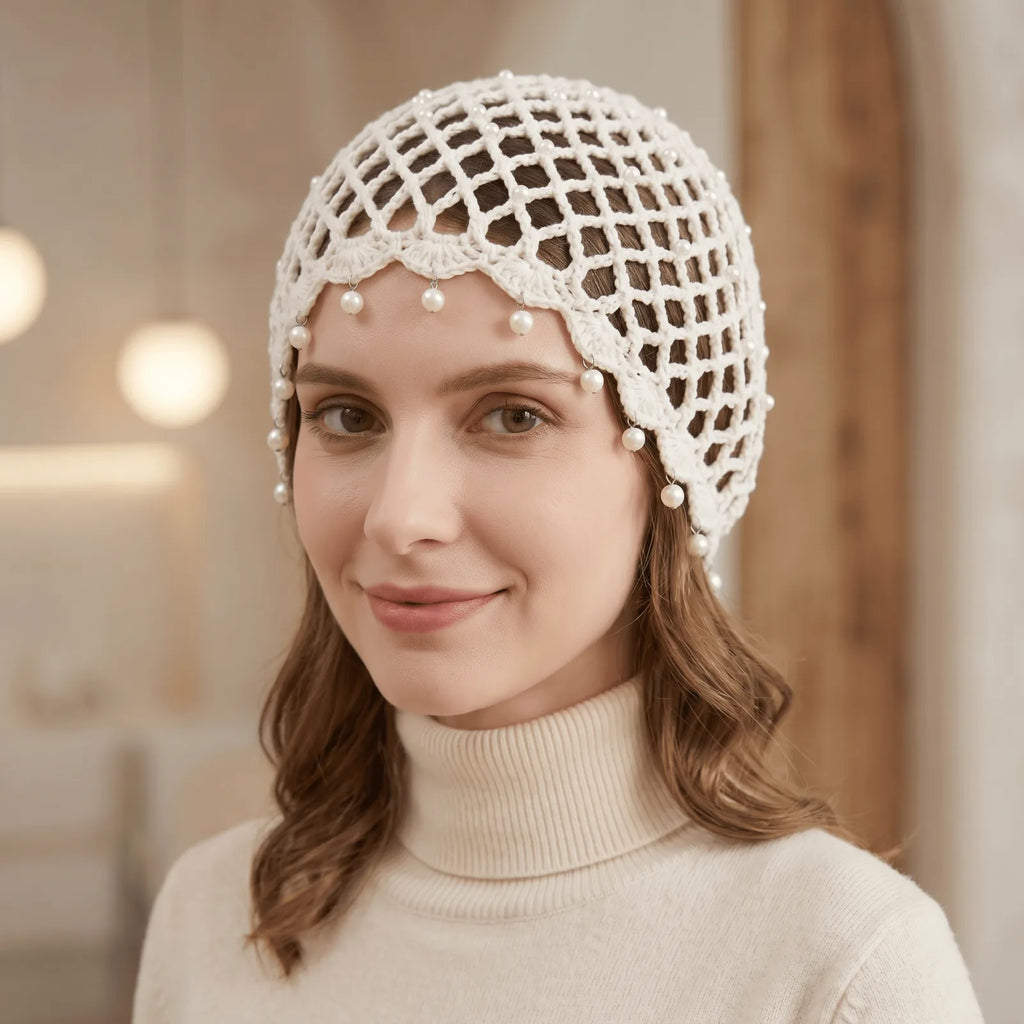 Chapeau à Crochet, porté